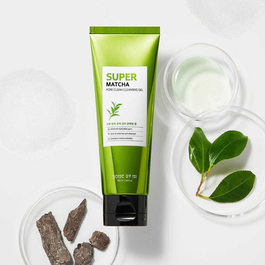 Some by Mi Espumas Limpiadoras | Limpiador Some By Mi Super Matcha Pore Clean Cleansing Gel 100Ml