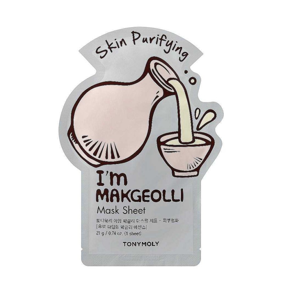 Tonymoly Mascarilla Facial | Mascarilla Facial Tonymoly I'M Makgeolli Skin Purifying