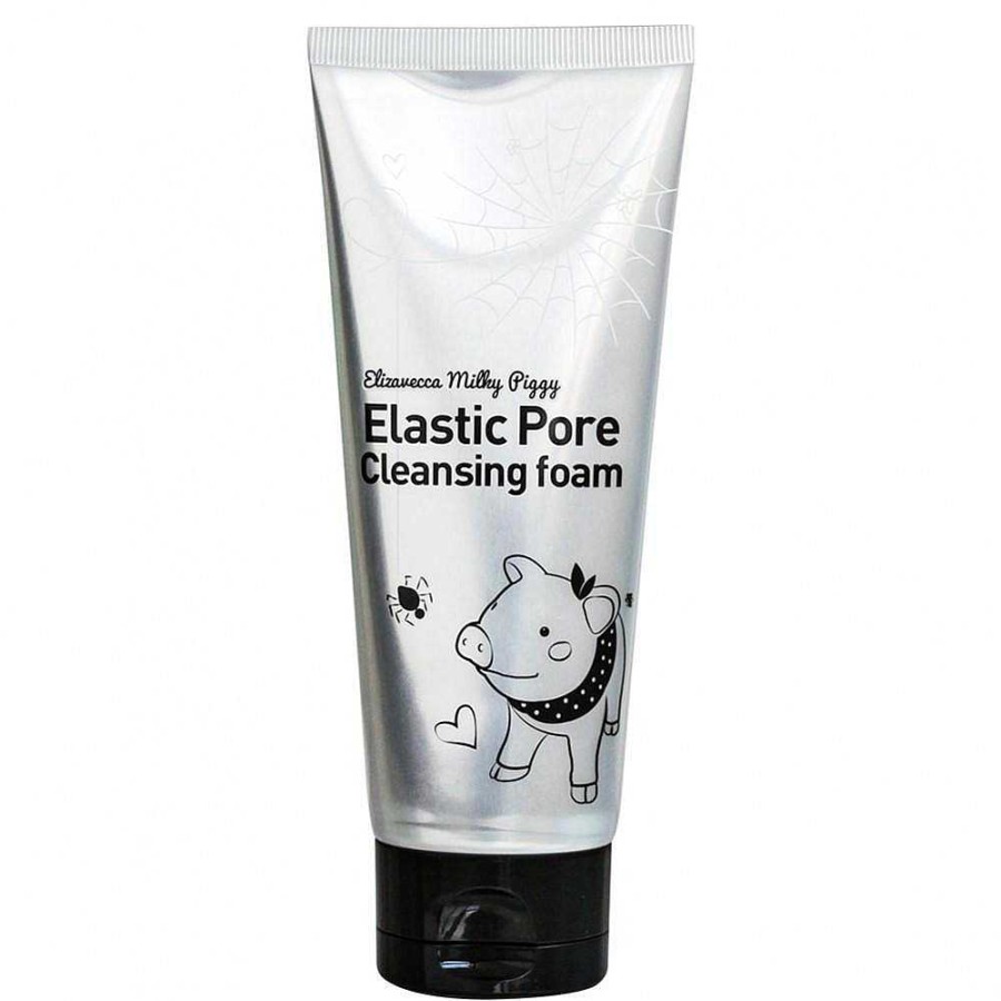 Elizavecca Espumas Limpiadoras | Limpiador Y Mascarilla Facial Elizavecca Milky Piggy Elastic Pore Cleansing Foam 120 Ml