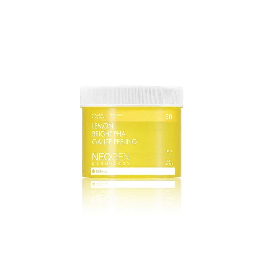 Neogen Exfoliante Facial | Discos Exfoliantes Neogen Dermalogy Lemon Bright Pha Gauze Peeling 190Ml