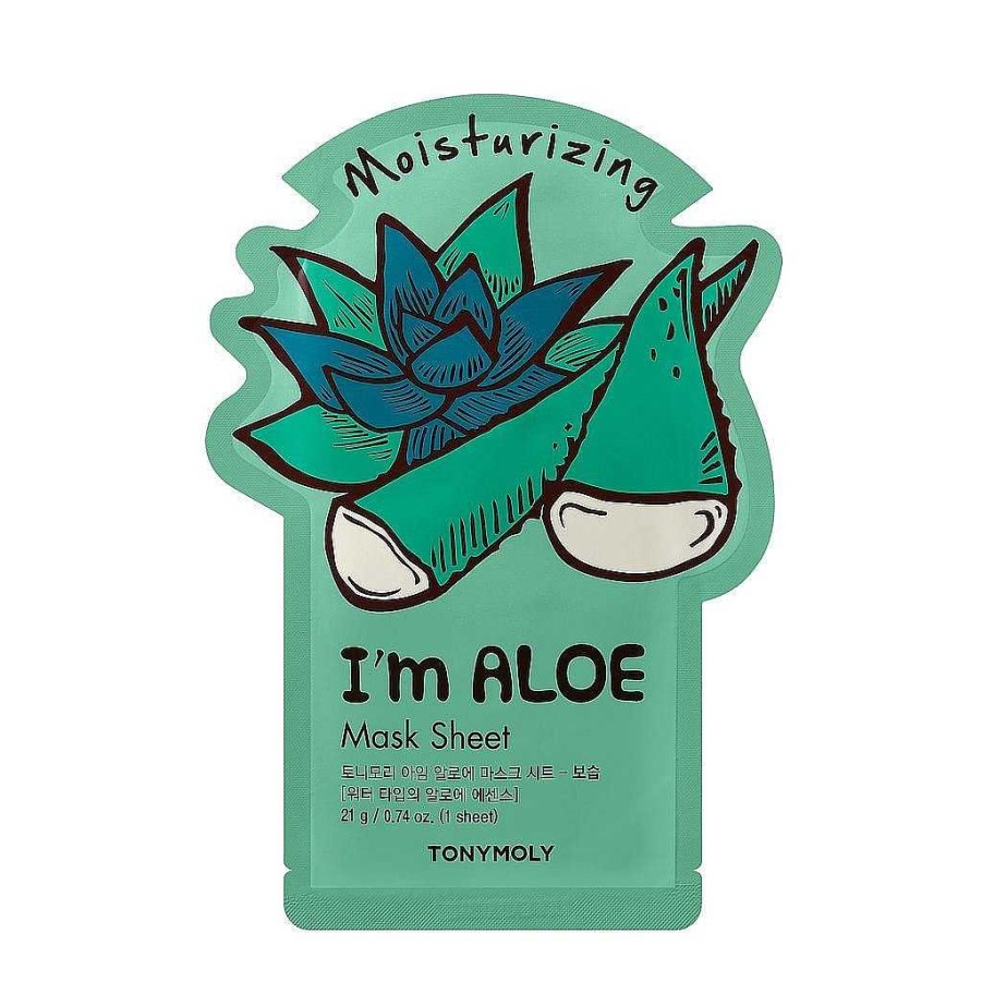 Tonymoly Mascarilla Facial | Mascarilla Facial Tonymoly I'M Aloe Mask Sheet Moisturizing