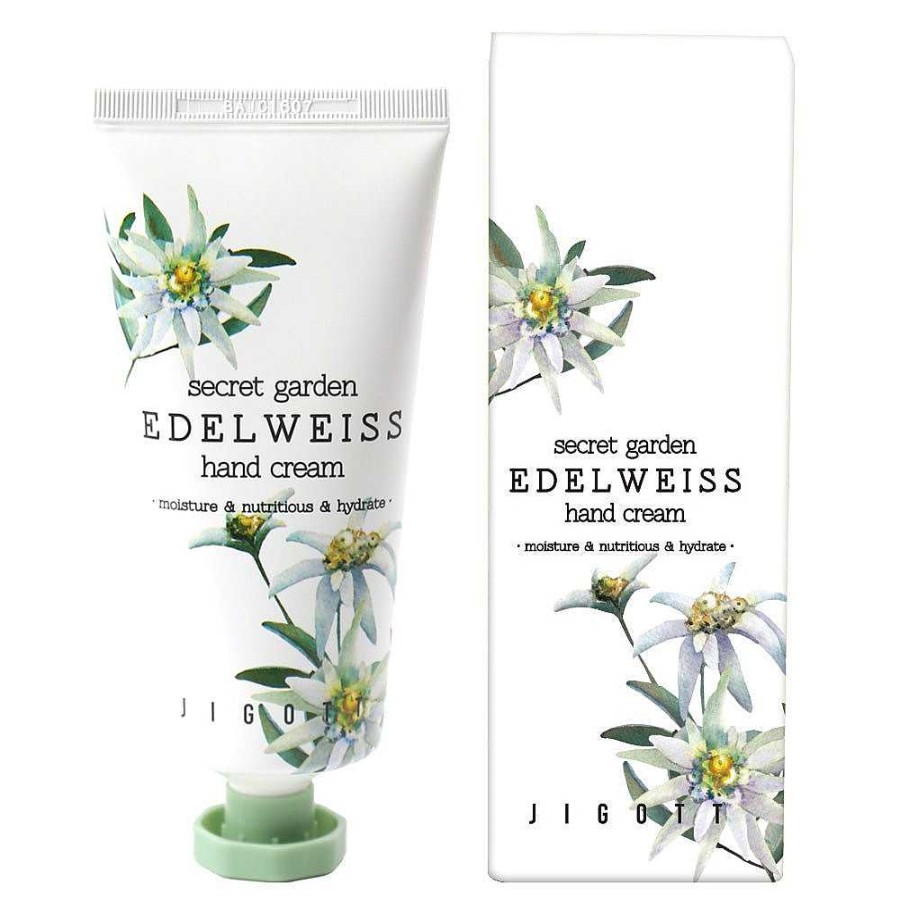 Jigott Crema De Manos | Crema De Manos Jigott Secret Garden Edelweiss Hand Cream 100Ml