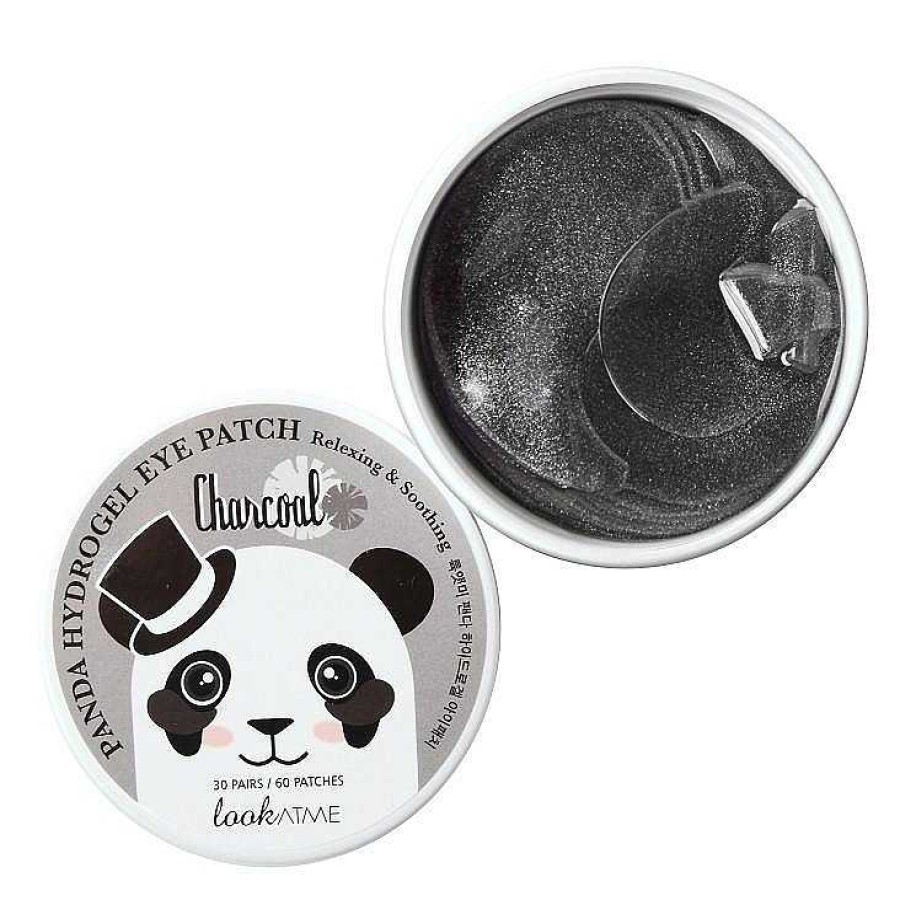 Look at Me Parches | Panda Hydrogel Eye Patch Charcoal