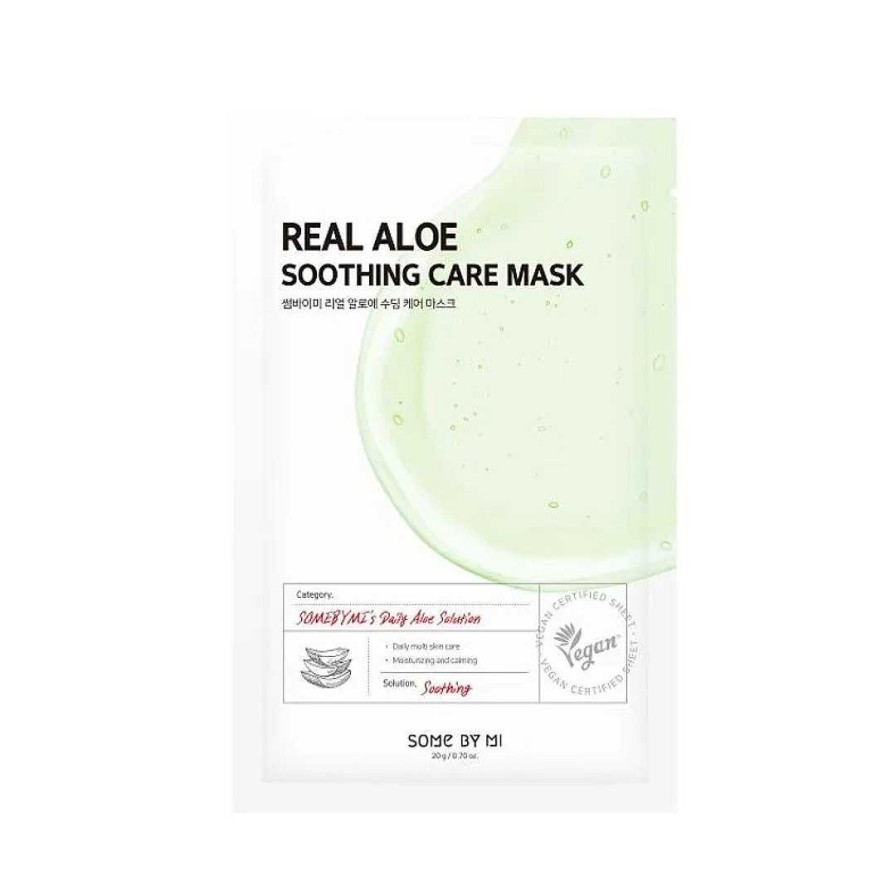 Some by Mi Mascarilla Facial | Mascarilla Facial Some By Mi Real Aloe Soothing Care Mask 20G