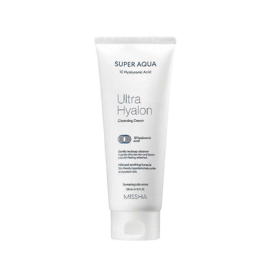 Missha Espumas Limpiadoras | Super Aqua Ultra Hyalron Cleansing Cream