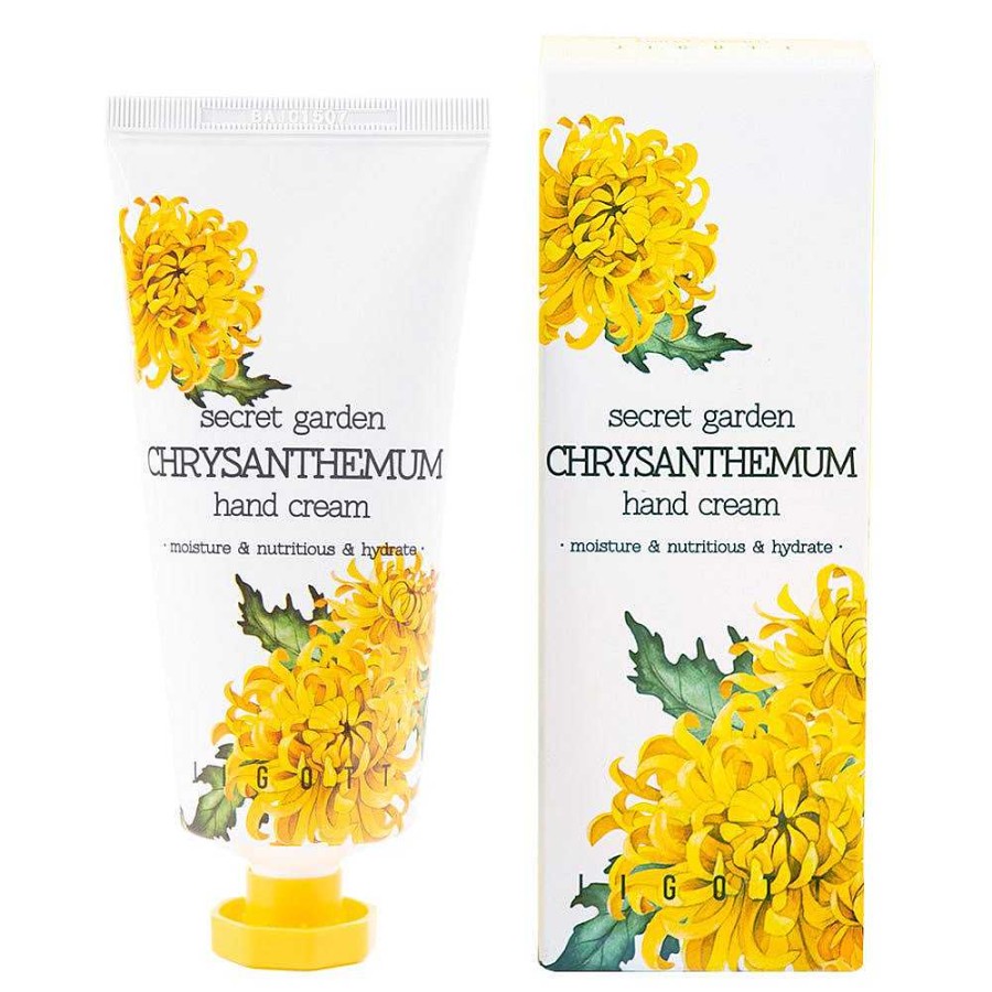 Jigott Crema De Manos | Crema De Manos Jigott Secret Garden Chrysanthemum Hand Cream 100Ml