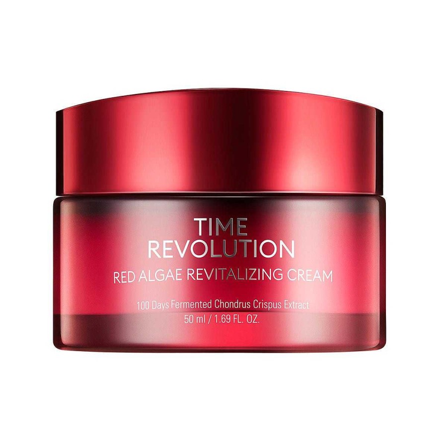 Missha Luminosidad | Crema Facial Missha Time Revolution Red Algae Revitalizing Cream 50Ml