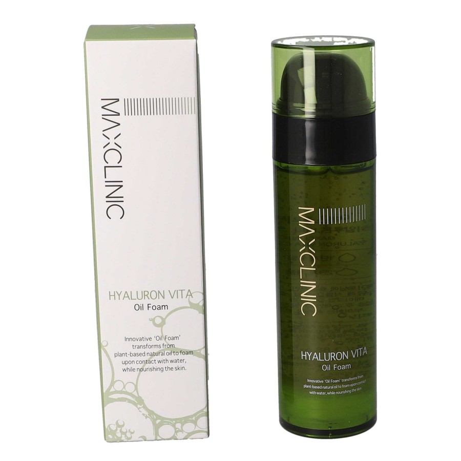 MaxClinic Aceites Limpiadores | Aceite Limpiador Facial Maxclinic Hyaluron Vita Oil Foam 110G