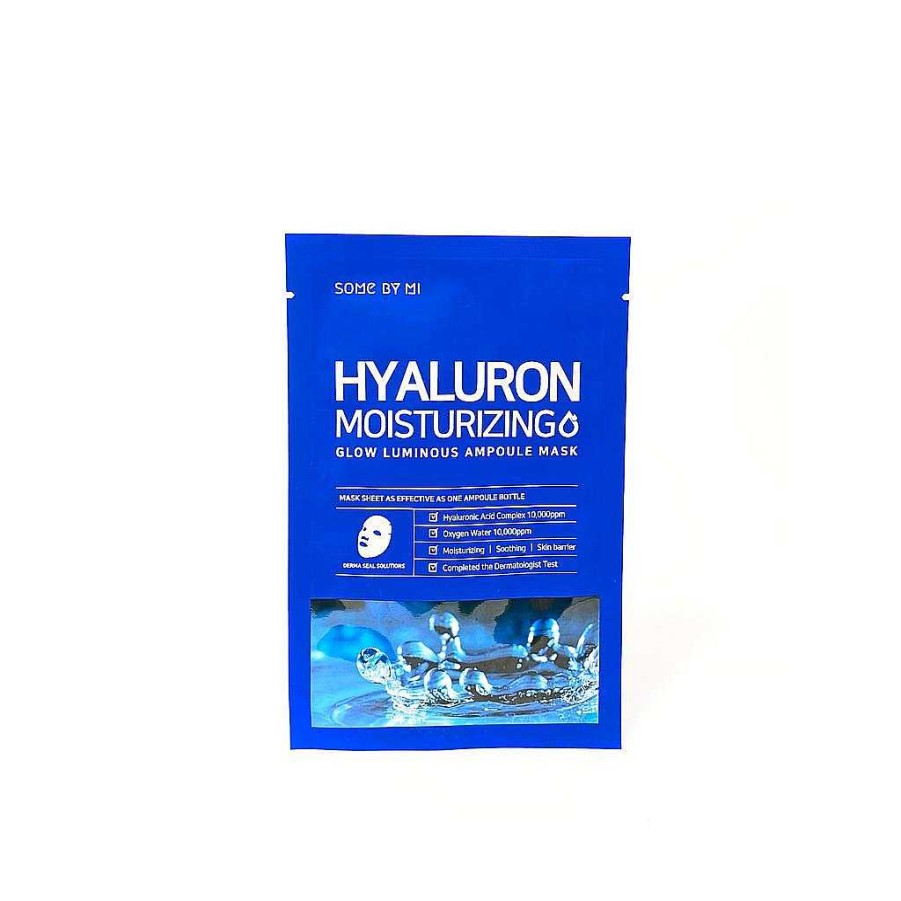 Some by Mi Mascarilla Facial | Mascarillas Some By Mi Hyaluron Moisturizing Glow Luminous Ampoule Mask 25G