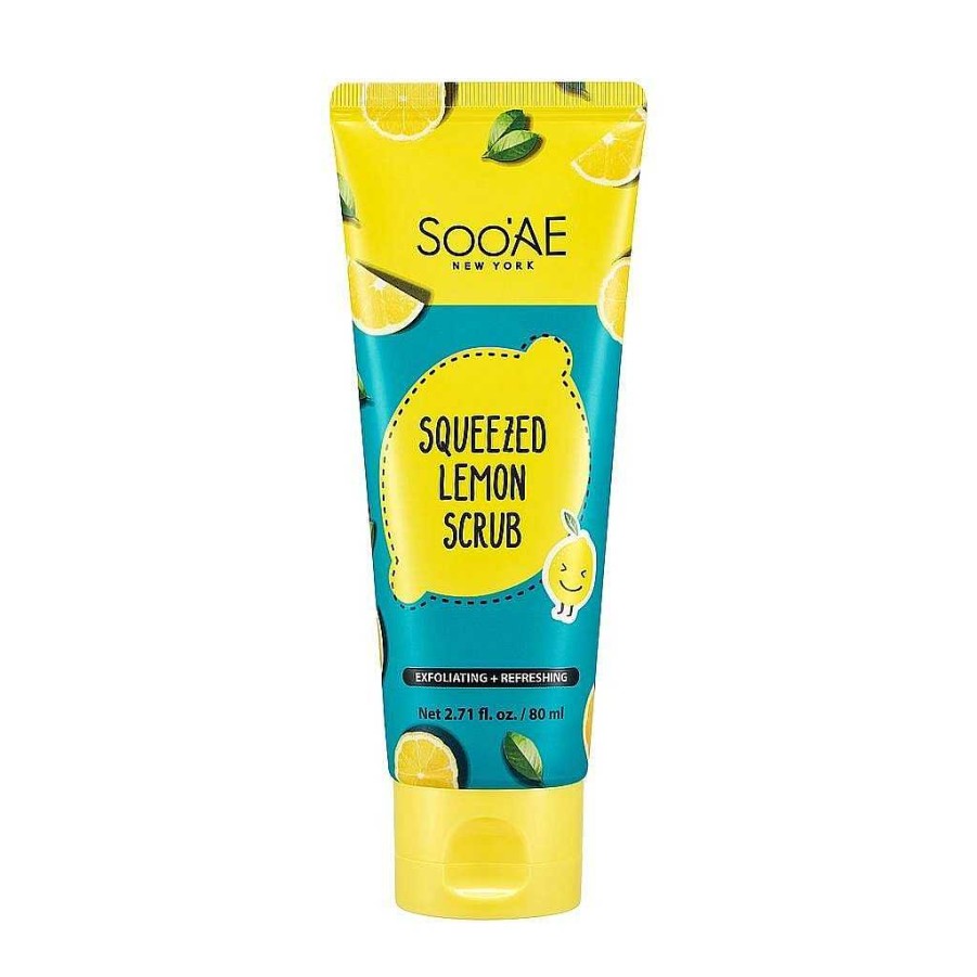 Soo'Ae Exfoliante Facial | Exfoliante Facial Soo'Ae Squeezed Lemon Scrub